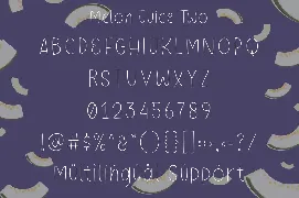 Melon Juice - Freshty Font