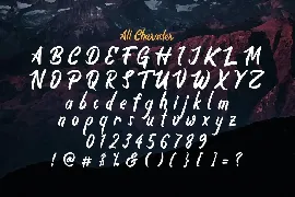 Boyna - Bold Script Font