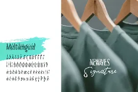 Newaves (Signature) - Font Duo