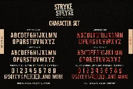 STRYKE - Modern Display Typeface font