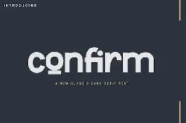 Confirm font