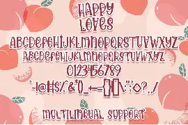 Happy Loves - Handwritten Font