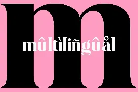 Catalyone - Fashion Font