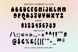 Nineties Stuff - Groovy Font