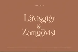 Gingko Ligature Typeface font