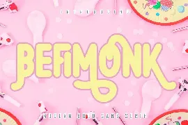 Befimonk - Bold Sans Serif font