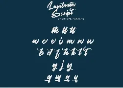 Lambreta Script Font