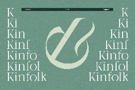 Krista's - Display Serif font