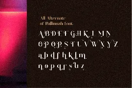 Rallinsah Serif Font