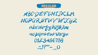 Arunika Brush Font