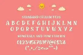 Birdsun - Playful Font