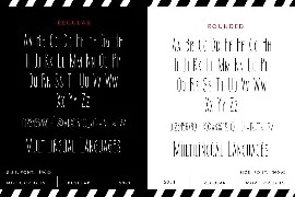 Movie Credits Entertainment Font