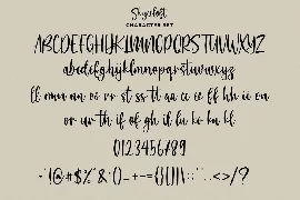 Skyeeloft Handwritten Script Font