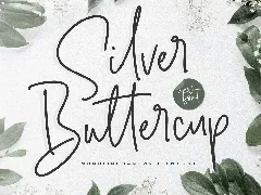 Silver Buttercup Handwritten Font