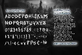 Night Scream font