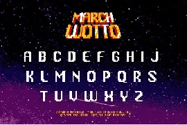 March Wotto font