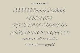 Le Patterns Script Font