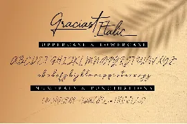 Graciast - Signature Font