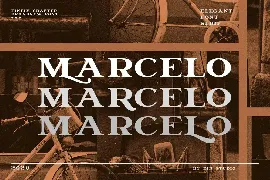 Marcelo - Modern  Serif Font