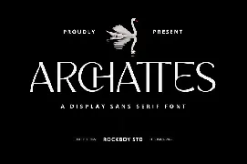 Archattes - Logo Font