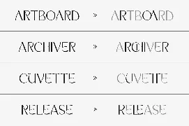 Archattes - Logo Font