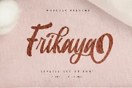 Frikaya - Stylish Script Font