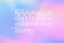 Rogie - Modern Display Serif font