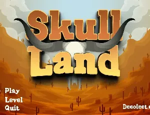 Wildest Land - Cowboy Kids Font