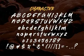 Mortal Wave - Dry Brush Font