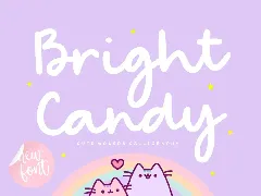 Bright Candy Calligraphy Font