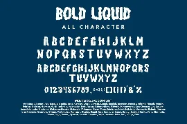 BoldLiquid - Display Font