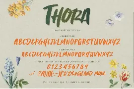 Thora -  Playful Display Font