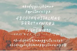 Odesya Brush font