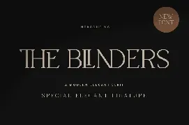 The Blinders - Elegant Serif Font