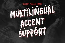 Creepy Tales font