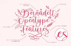 Bernadett | Handwritten Font