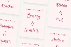 Bernadett | Handwritten Font