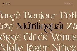 Vensfolk Classic Modern Typeface font