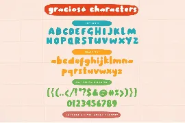 Gracioso Cute Font