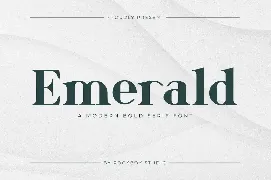 Emerald - Business Font