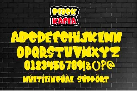 Block Kafla - Bold Cartoon Font