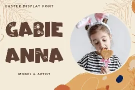 Bunny Lover - Easter Display Font