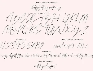 Silhouetto | Hand-drawn Signature Font