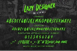 Lazy Designer -  Natural Handwritten font