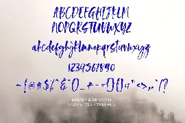 Minalon Brush font