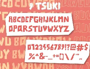 Tsuki Typeface font