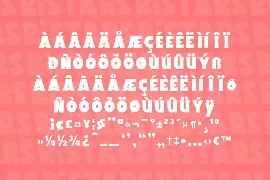 Ristars font