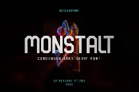 Monstalt - Sport Font