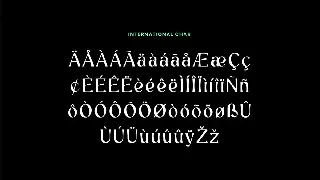 Palaestra Modern Display Serif Font