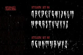 Ghost Terror font